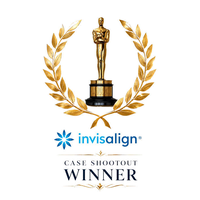 Invisalign Case Shootout Winner award mark